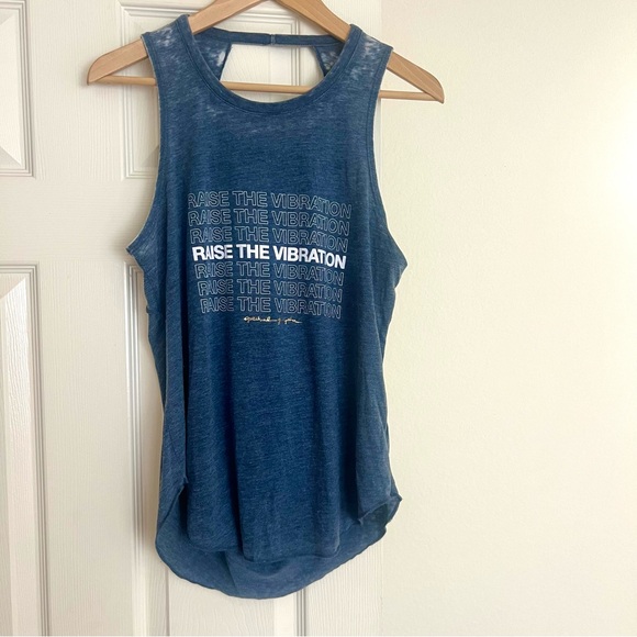 Spiritual Gangster Tank, M, ‘Raise the Vibration’ Print, Good Condition - Picture 2 of 5